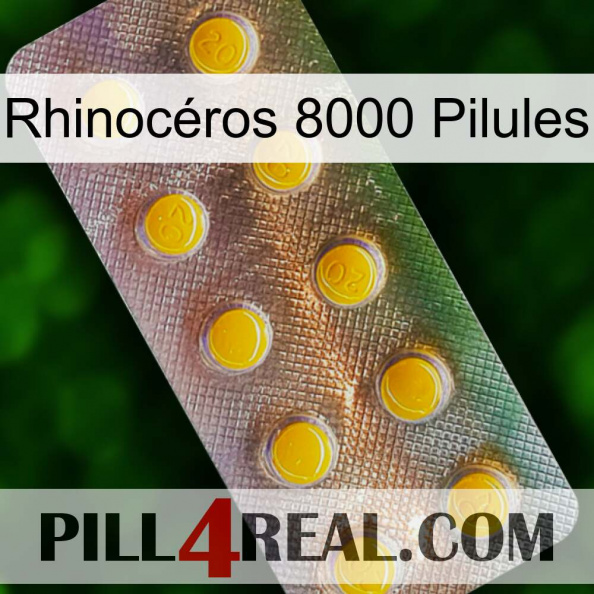 Rhinocéros 8000 Pilules new11